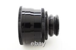 Objectif grand angle MINT Jupiter-12 35mm f/2.8 noir Leica L39 LTM avec bouchons JAPAN