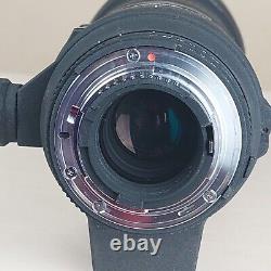 Objectif macro Sigma 180mm f/3.5 EX APO IF pour monture Nikon F + pare-soleil et bouchons, excellent