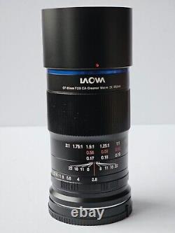 Objectif prime macro ultra Laowa 65mm f/2.8 2x pour monture Sony E