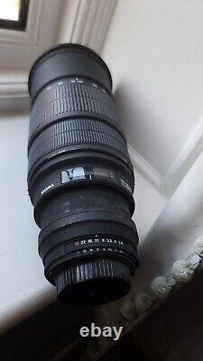 Objectif zoom rapide professionnel Sigma 120-300mm f2.8 EX APO DG HSM MK 1 pour monture Nikon F