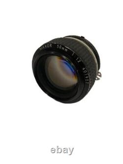 Pour Les Pièces Nikon Nikkor 50mm F1.2 Lentille Missing Élément Et Montage En Verre Arrière