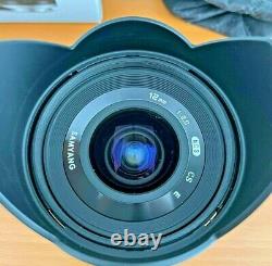Samyang 12mm F2.0 Ncs Cs Objectif À Angle Ultra Large Pour Sony E Mount Black F2.0/12mm