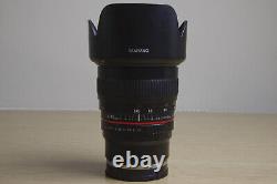Samyang As Umc 50mm F/1.4 Sony E Mount Objectif Primaire Standard Avec Capot