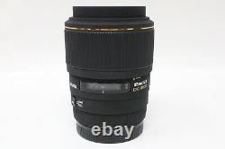 Sigma 105mm F/2.8 Lens Ex Macro, Close-up, Pour Sony A-mount, Excellent État