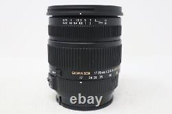 Sigma 17-70mm All-around Lens F2.8-4 Hsm Os Pour Sony A-mount, V. Bon État