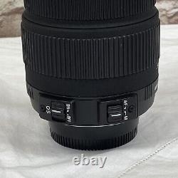 Sigma 50-200mm Telephoto Lens F/4.0-5.6 Os Hsm, Stabilisé. Sur Le Mont Nikon. Filtres