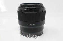 Sony 50mm F/1.8 Fe Lens, Premier Portrait, Sel50f18f Pour Sony E-mount, V. G. Cond