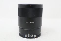Sony 55mm F1.8 Fe Lens Za Carl Zeiss Sonnar T Pour Sony E-mount, Full Frame