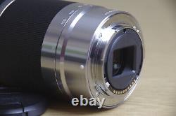 Sony Sel55210 Oss 55-210mm F/4.5-6.3 E Mont Téléphoto Zoom Objectif Avec Capot