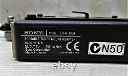 Sony Wrr-855b Uhf Synthesized Tuner Unit Avec Adaptateur De Montage De Tuner Sony Bta-801