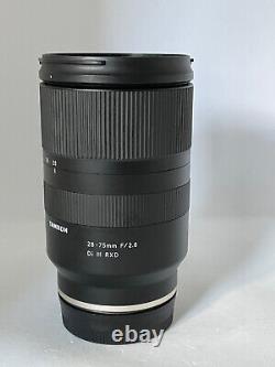 Tamron Pour Sony E-mount 28-75mm F/2.8 DI III Lens Rxd 28-75mm 12,8 V Bonne