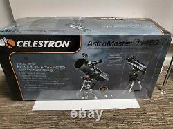 Télescope De Réflecteur Celestron Astromaster 114eq 79763/lk