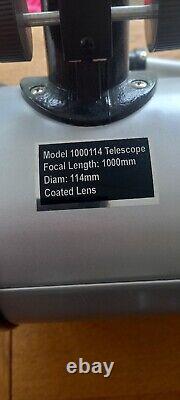 Télescope SEBEN avec trépied D=114mm F=1000mm Objectif traité, nombreux accessoires supplémentaires