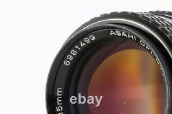 Testé! Objectif portrait manuel SMC Pentax-M 85mm f/2 Exc+5 pour monture K avec pare-soleil Japon