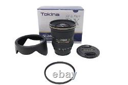 Tokina 12-24mm F4 Objectif Large Angle At-x Pro Pour Nikon F-mount, Très Bonne Cond