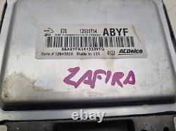 Unité de contrôle moteur Vauxhall Zafira ECU 12660714 1.4 Essence C 2011 2016