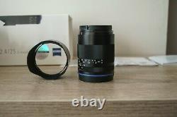 Zeiss Loxia 25mm Sony E Fe Mount Lens F2.4 F/2.4 Large Angle Alpha A7 Menthe